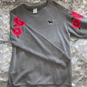 Pink crew neck